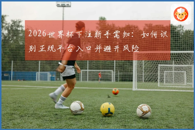 2026世界杯下注新手需知：如何识别正规平台入口并避开风险