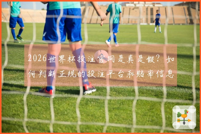 2026世界杯投注官网是真是假？如何判断正规的投注平台和赔率信息